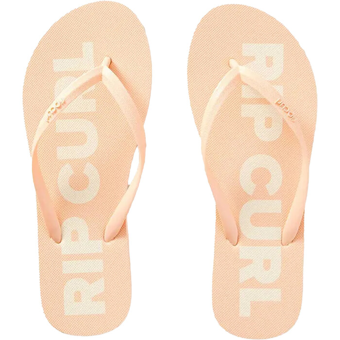 2024 Rip Curl Womens Classic Surf Bloom Open Toe Flip Flops 16FWOT - Peach